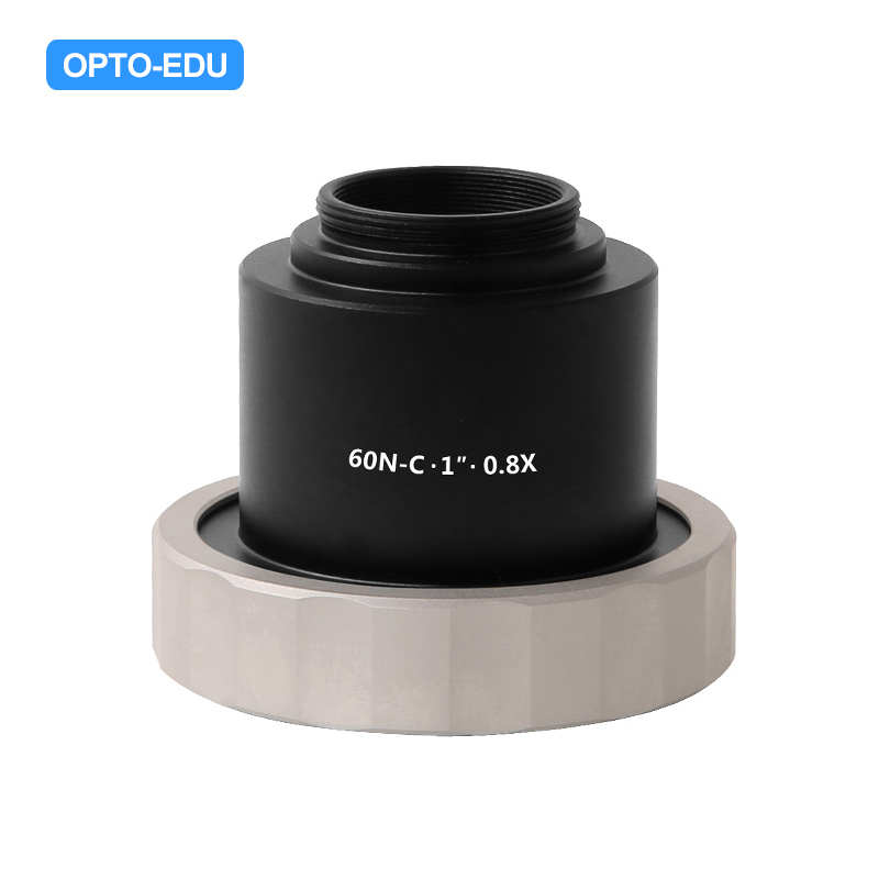 C-Mount Adapter For Zeiss Microscope 0.8x